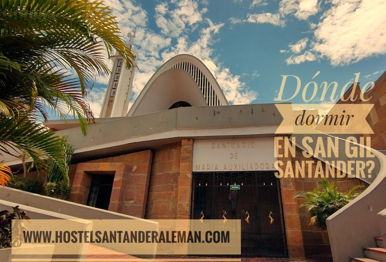 Santander Aleman Hostel San Gil Exteriör bild
